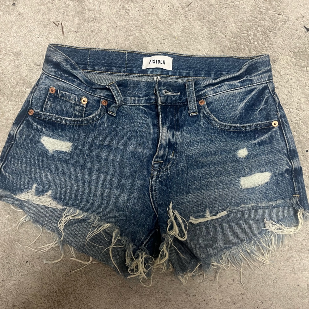 pistola jean shorts